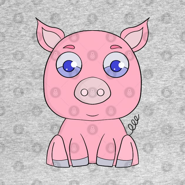 A friendly pig by DiegoCarvalho